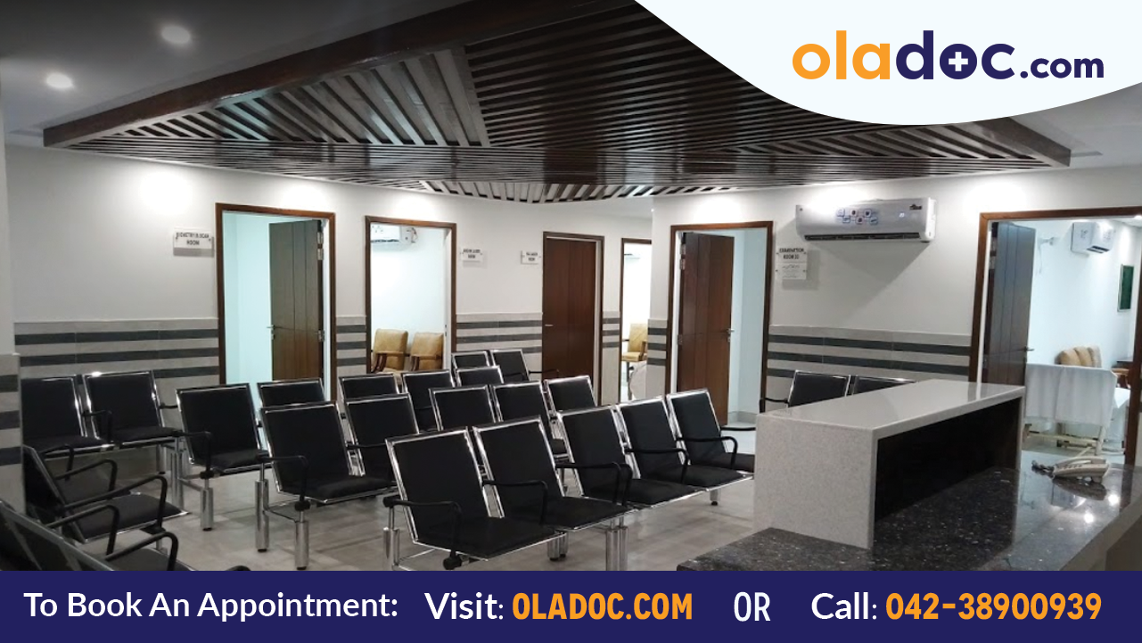 Waiting area at Ittefaq Hospital Lahore